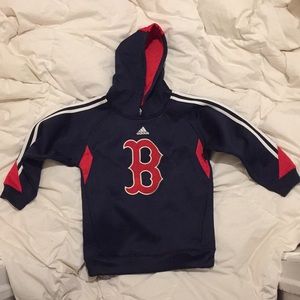 Kids Red Sox hooded sweatshirt